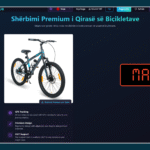 Faqja që pretendon se ofron biçikleta me qira është mashtrim