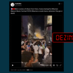 Pretendim i rremë se shqiptarët janë përfshirë në trazirat në Francë