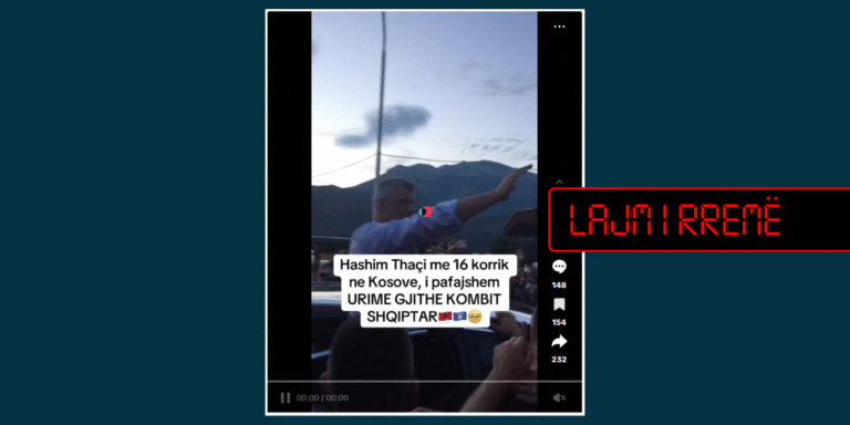 Pretendohet rrejshëm se Thaçi do të lirohet më 16 korrik