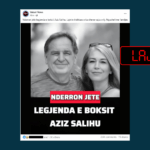 Pretendohet rrejshëm për vdekjen e Aziz Salihut