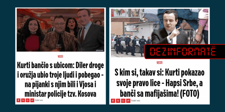 Mediumi serb e prezanton rrejshëm Mefail Shkodrën si mik të ngushtë të zyrtarëve shtetërorë dhe funksionar të Vetëvendosjes