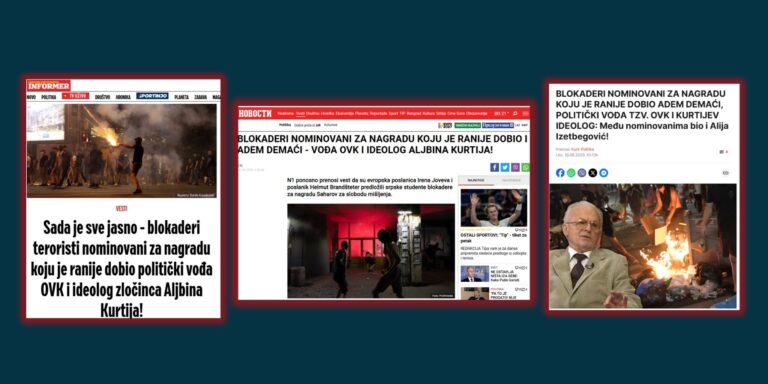 Protestat në Serbi dhe Çmimi Saharov: mediat serbe e lidhin nominimin e studentëve me Demaçin dhe Kurtin
