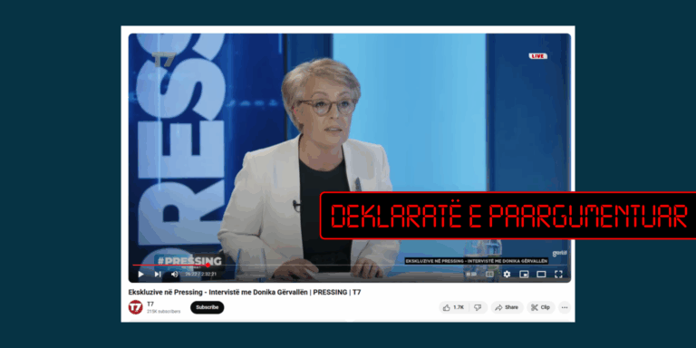 Deklarata e Gërvallës për 435 mijë vende aktive pune nuk përputhet me të dhënat e ASK-së