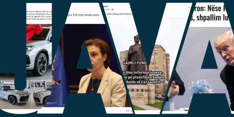 Rishikimi i javës: Manipulim i fakteve mbi statistikat e punësimit, përmbajtje e paverifikuar për heqjen e monumentit të “Car Lazarit” në Mitrovicë të Veriut