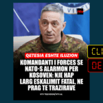 Shtrembërohet deklarata e komandantit të KFOR-it në Kosovë