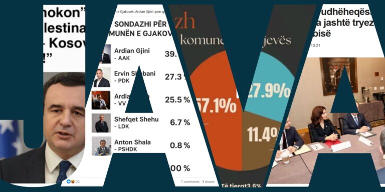 Rishikimi i javës: Keqinformata për zgjedhjet lokale, dominojnë sondazhet e rreme