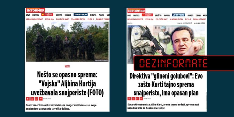 Pretendim i rremë i mediumit serb se Kurti po përgatit sulm ndaj serbëve