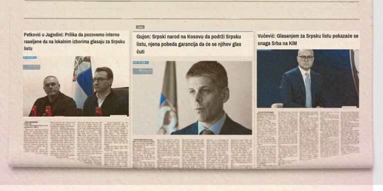 Narrativat e zyrtarëve nga Serbia për zgjedhjet lokale të 12 tetorit në Kosovë