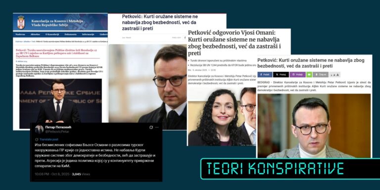 Konspiron Petkoviq se Kurti nuk po blen sisteme armësh për siguri, por për të frikësuar dhe kërcënuar