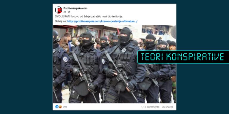 Pretendim i pabazë se Kosova ka bërë kërkesë territoriale ndaj Serbisë