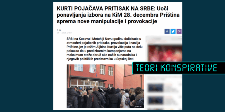 Pretendohet pa fakte se Kurti po e intensifikon presionin ndaj serbëve të Kosovës para zgjedhjeve