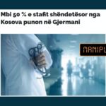 Pretendimi i pasaktë mbi përqindjen e kosovarëve të punësuar në sistemin shëndetësor në Gjermani