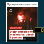 Tituj përgjithësues që nuk sqarojnë se tragjedia ka ndodhur në Bosnjë