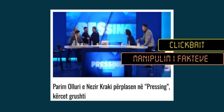 Nuk u përdorën grushtet në mes të Ollurit dhe Krakit në debat televiziv