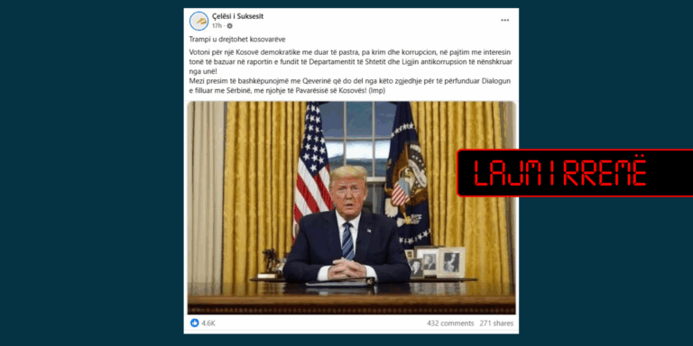 Trump nuk u bëri thirrje kosovarëve që të dalin në zgjedhje