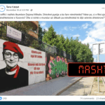 Nuk ekziston grafit me portretin e Dejona Mihalit në Prishtinë, imazhi është i manipuluar