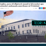 Pretendohet pa fakte se Ambasada amerikane mund të kërcënohet ose sulmohet para 28 dhjetorit