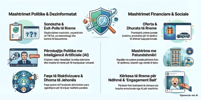 Fenomenet e dezinformimit gjatë vitit 2025