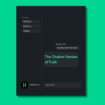 THE CHATBOT VERSION OF TRUTH