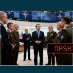 Imazhi i Kurtit në selinë e NATO-s, i gjeneruar nga inteligjenca artificiale