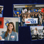 Imazhe të krijuara me inteligjencë artificiale që pretendojnë se shfaqin mërgimtarët që kanë vendosur të votojnë LDK-në