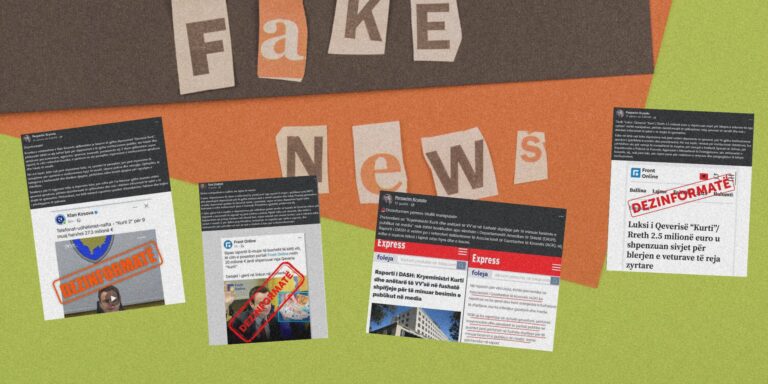 Etiketimi i përmbajtjeve si “lajm i rremë” dhe “dezinformatë” nga politikanët në Kosovë