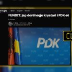 Titulli nuk e sqaron se bëhet fjalë për dorëheqje në një degë të PDK-së në Gjermani