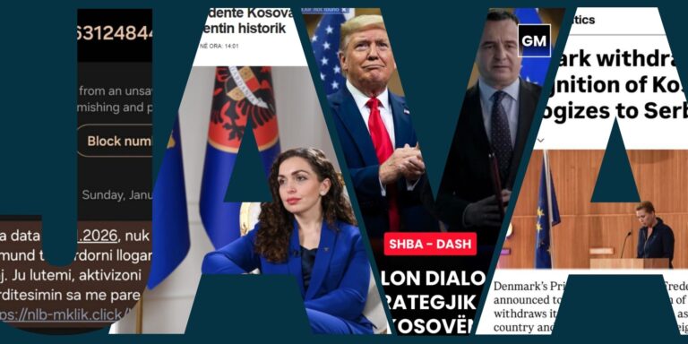 Rishikimi i javës: Dezinformata nga fusha e politikës, mashtrime përmes SMS-ve, teori konspirative nga zyrtarët serb