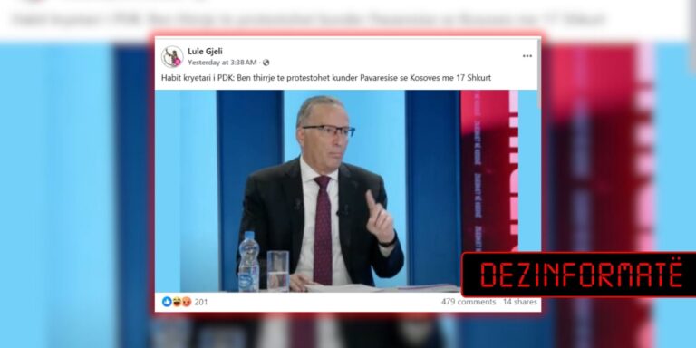 Hamza nuk ka bërë thirrje për protestë kundër Pavarësisë