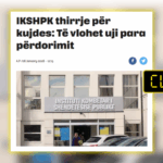 Titulli nuk sqaron se rekomandimi vlen vetëm për ujin nga bunarët e pambrojtur