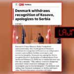 Duke keqpërdorur logon e CNN pretendohet rrejshëm se Danimarka tërhoqi njohjen e Kosovës