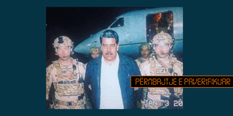 Fotografi e paverifikuar e Maduros së arrestuar