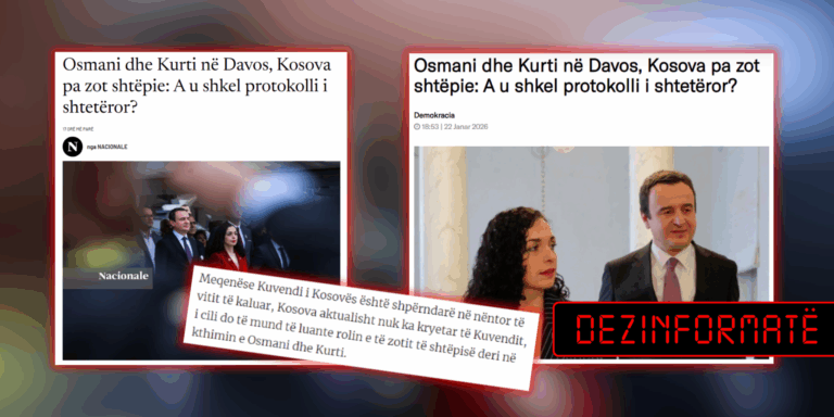 Pretendim i pasaktë se Kosova mbetet pa “zot shtëpie” edhe nëse Osmani e Kurti udhëtojnë njëkohësisht jashtë vendit