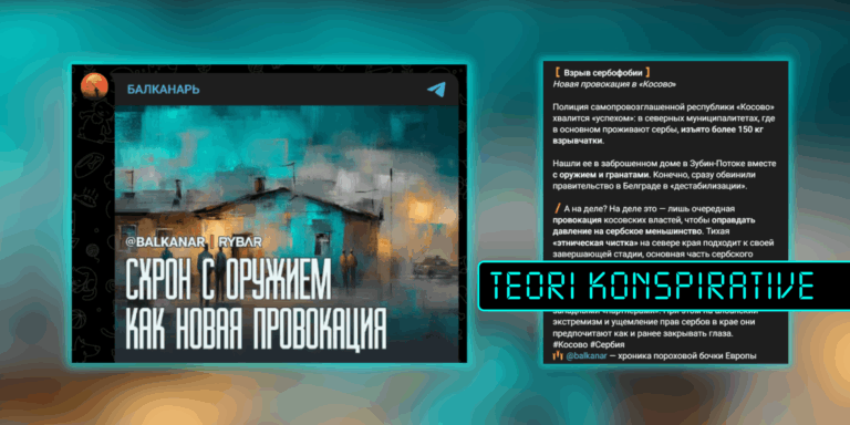 Pretendim i pabazuar i kanalit rus në Telegram për “spastrim të heshtur etnik” të serbëve në Kosovë