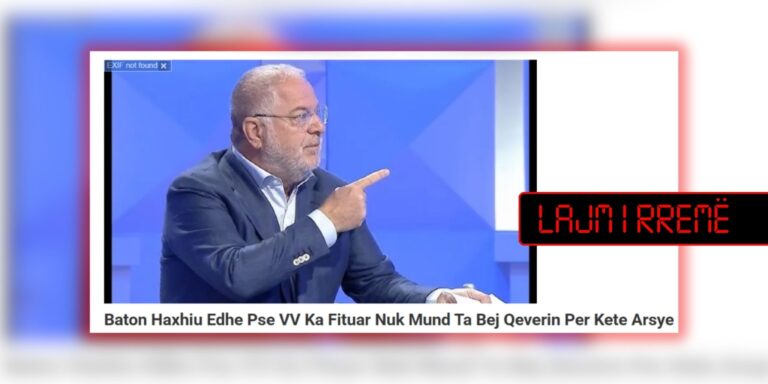 Haxhiu nuk ka thënë se LVV nuk mund ta bëjë qeverinë