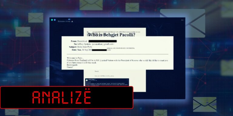 Fakte për përmendjen e figurave politike nga Kosova në dosjen “Epstein”