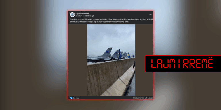 ShBA-ja nuk i ka premtuar Kosovës dhjetë avionë F‑16 pas anëtarësimit në NATO