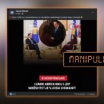 Përmbajtja nuk e sqaron se Abdixhiku i dha mbështetje Osmanit për Bordin e Paqes