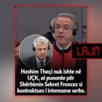 Pretendim i pakonfirmuar dhe i padeklaruar në gjykatë për Thaçin