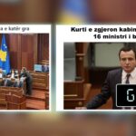 Raportohet gabimisht për numrin e ministrive dhe të ndarjeve gjinore në kabinetin e “Kurti 3”