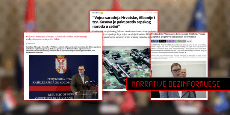 Në Serbi riaktivizohet narrativa e pabazë për rrezik nga bashkëpunimi Kosovë-Shqipëri-Kroaci