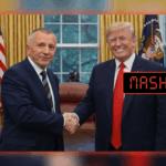 Imazhi ku paraqiten Kamberi dhe Trump është i gjeneruar me inteligjencë artificiale