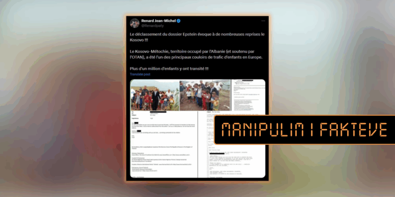 Dosja Epstein: Dezinformohet se nga Kosova u trafikuan mbi 1 milion fëmijë
