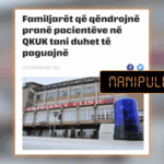 Vendimi i QKUK-së për pagesë 3 euro për natë nuk vlen për të gjithë përcjellësit e pacientëve