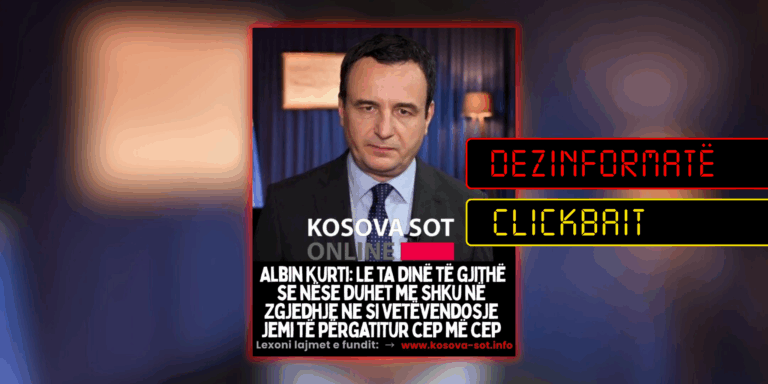 Ndryshohet deklarata e Kurtit, ai tha se nuk sheh zell për zgjedhje