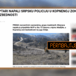 Pretendime pa fakte se “shqiptarë të maskuar” sulmuan Policinë e Serbisë