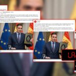 Imazhi i Pedro Sánchez me Kuran është i edituar dhe ligji i pretenduar nuk ekziston
