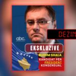 Faqja jokredibile e paraqet si të kryer kandidaturën e Blerim Shalës për president