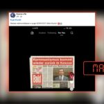 Ripublikohet ballina e manipuluar e gazetës me Kurtin