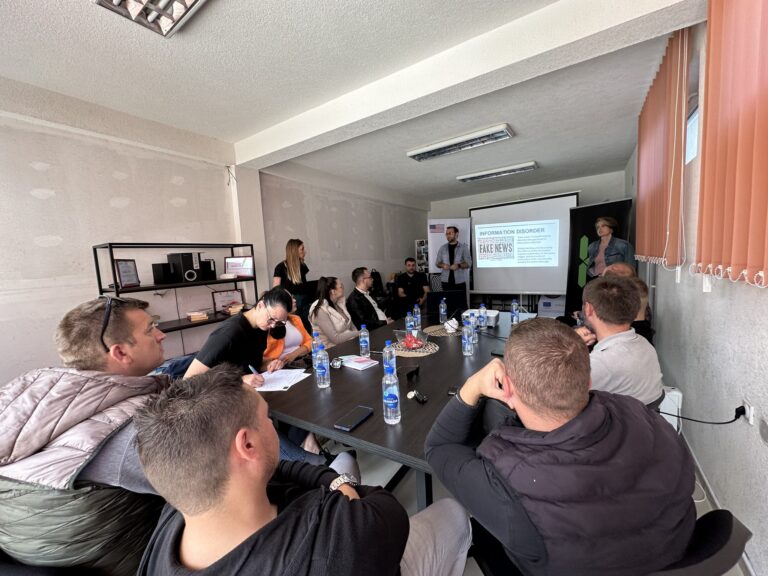 Info sesion për dezinformimin zhvillohet edhe në Shtërpcë